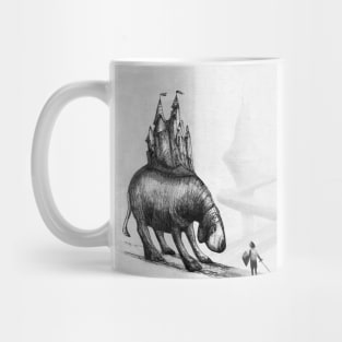 Dog castle Mug